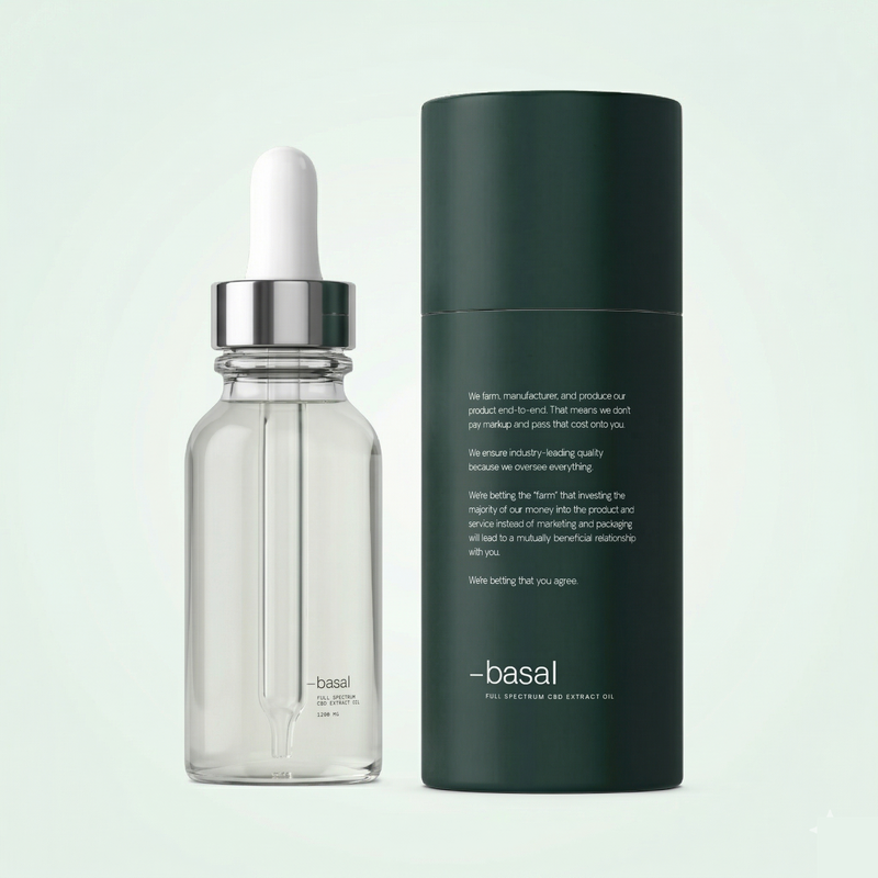 Basal CBD and CBG Oil - 4500 MG